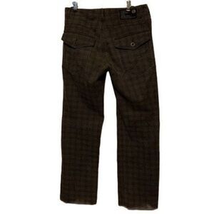 Polo Garage Size 40 Gray Plaid Pants